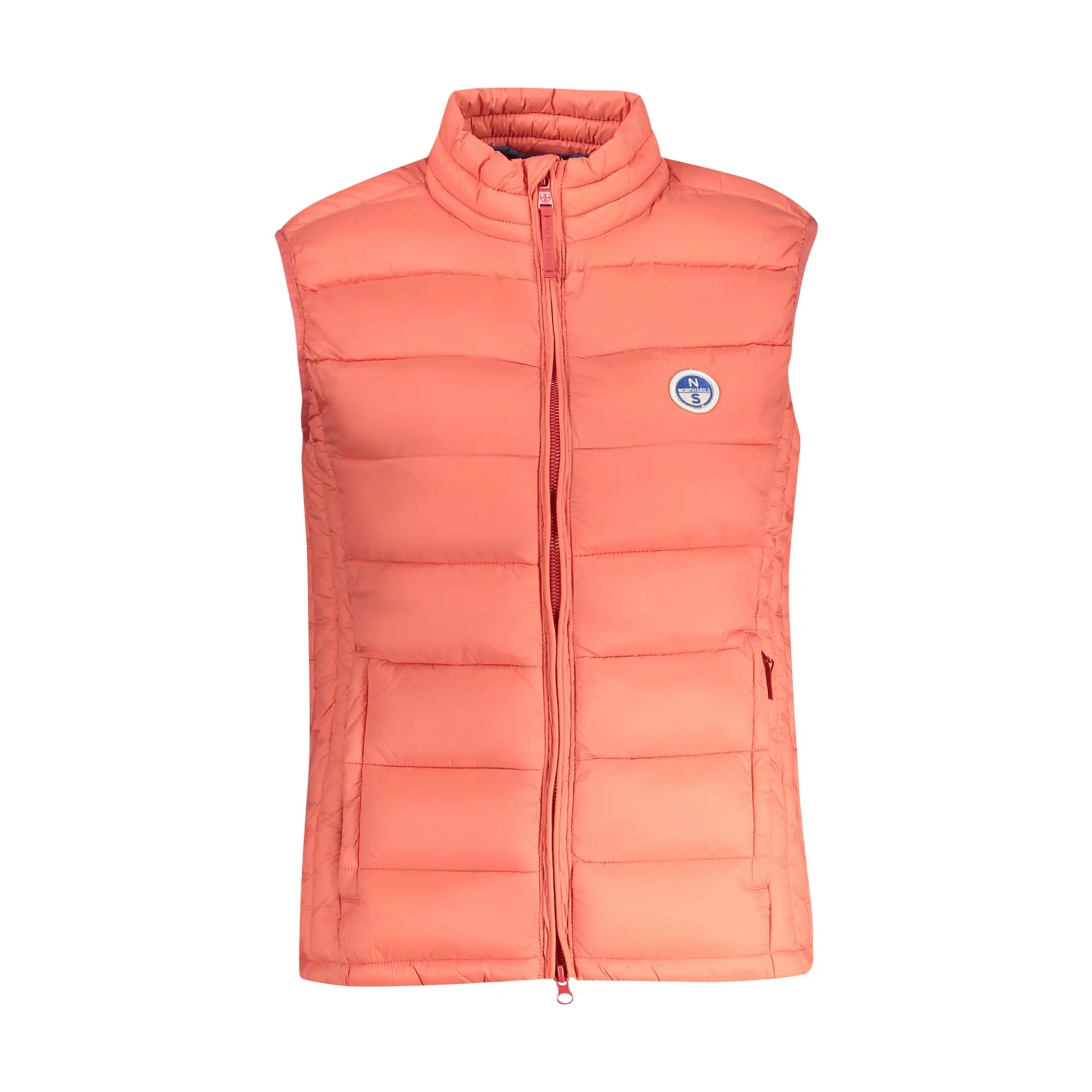 North Sails Smanicato Donna Rosa con Logo Giubbotti e Giacche - foto prodotto